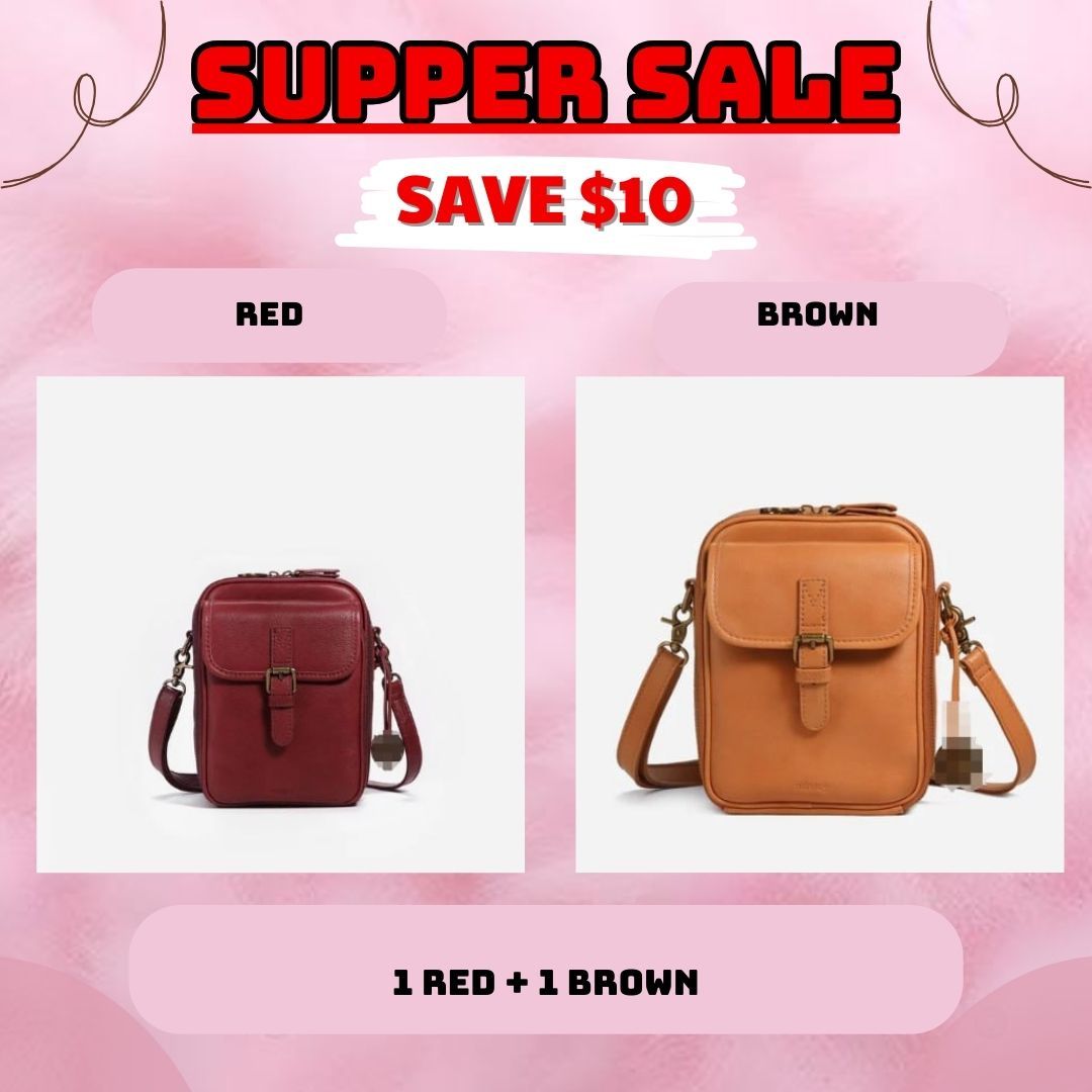 👜Crossbody Leather Bag🎒 - Image 22