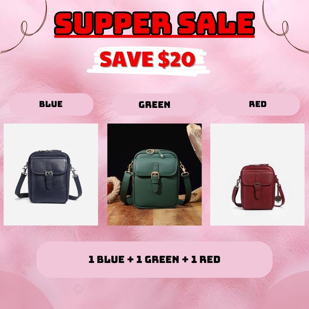 👜Crossbody Leather Bag🎒 - Image 25