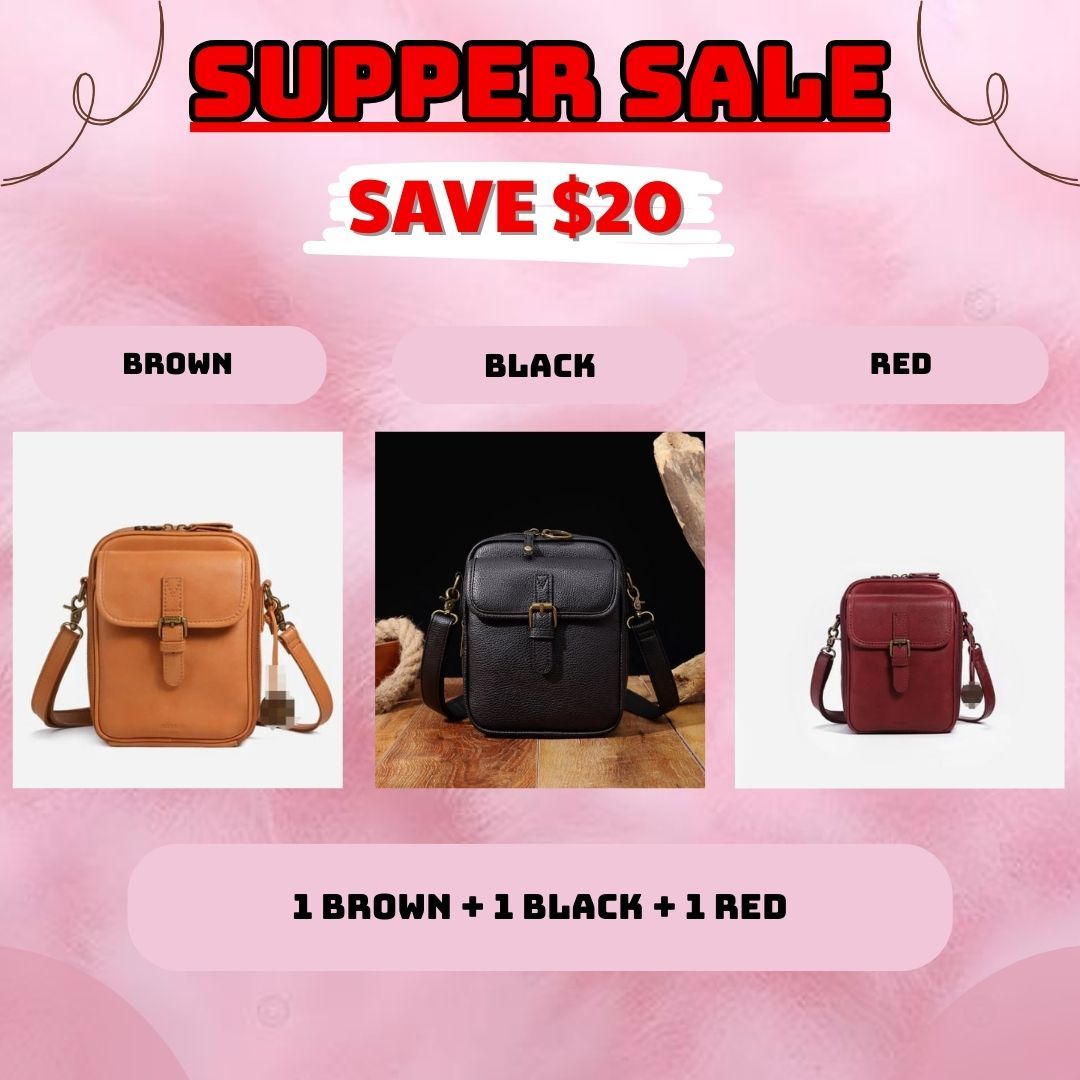 👜Crossbody Leather Bag🎒 - Image 27